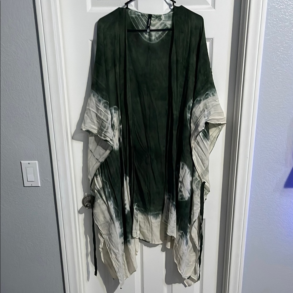 Boho Tie-Dye Kimono Cardigan NEVER WORN